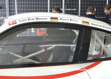 Seikel teamets Porsche, der blandt andet skal køres af Lars Erik 'hjulspin' Nielsen.
(Foto: Claude Foubert / Endurance-Info.com)